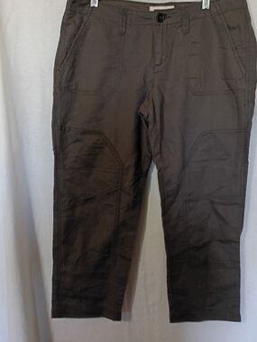 Old Navy Women's Brown Straight-Leg Chinos 6
